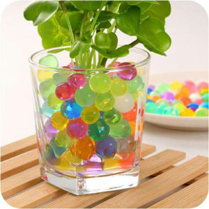 Cutora 【Ready】10000PCS Colorful Magic Soil Beads Plant Water Balls Soft Crystal Toys Gifts Growing Bulbs Grow Jelly Balls