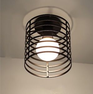 E27 Vintage Ceiling Light Nordic Iron Art Ceiling Lamp Corridor Aisle Lamp Modern Minimalist Lamp Cloakroom Entrance Hall Entrance Hall Balcony Lamp