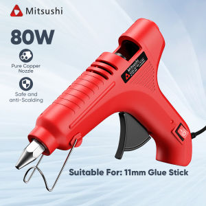 Mitsushi 80W/60W/40W 100-240V Hot Melt Glue Gun Heavy Duty Glue Gun Electronic Power Tool