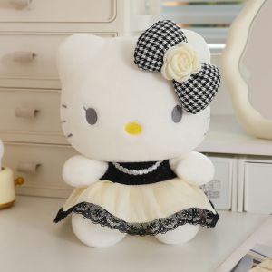 Original with Tag Sanrio Doll Anime Figure Sapphire 3 Styles Geniune Hello Kitty Doll Kawaii Creative Plush Doll Personalized Girls Pillow Childrens Toys Christmas Birthday Gift 三丽鸥玩偶