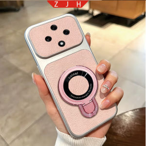 Suitable For OPPO Reno 12F Phone Case New With Magnetic Suction U Shield Folding Bracket And Shockproof Large Frame Casing