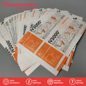 Vinsencare Opsite Post-Op 12cmX10cm Waterproof Dressing/Central Venous Catheter Fixation Patch/IV Catheter Fixation Needle Protection Dressing/IV3000 Transparent Dressing 4008