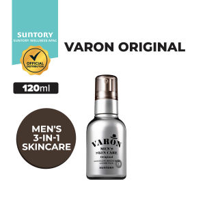 SUNTORY VARON Mens Anti-Aging Face Serum (120ml) | Moisturiser & Oil Control for Dry & Oily Skin | All-in-one
