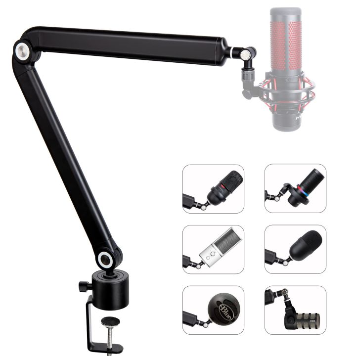 Ultimate Support PRO-X-T-F Microphone Stand – Fixed Boom, Telescoping Shaft (39.25" To 68.125"), Locking Tripod Base, Heavy Duty