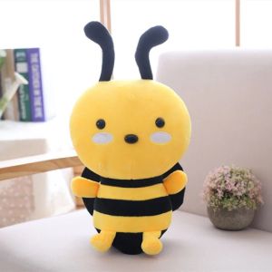 JECAE Kids Toy Stuffed Animals Toy Children Gift Stuffed Toy Soft Toy Sleep Pillow Animal Toy Insect Doll Little Bee Plush Doll Little Bee Plush Toys Insect Plush Toy