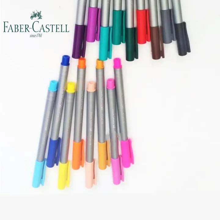 Faber%20Castell%20Ballpoint%20Pen%20Fineliner%20Clip%20Spidol%20Marker%20Color%20Warna%20-%20Image%205
