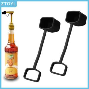 ZTOYL 5 10 PCS Coffee Syrup Pump Tip Cap Covers Pourer Cap Syrup Covers Caps Silicone Fits For Syrup Pump Pour Dispenser
