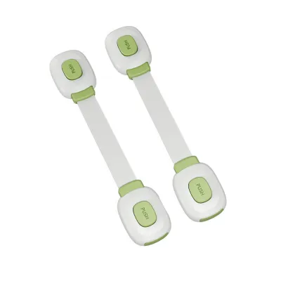CHENJIE Simple Durable Adjustable Slot Locks Straps Multipurpose Kids Baby Safety Locks Refrigerator Door Locks Cabinet Locks Child Protection Equipment