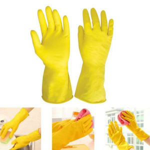 Sarung Tangan Karet Cuci Piring Anti Air Rubber Hand Glove