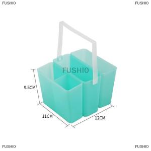 [COD] FUSHI0 3in1 4in1 sơn màu nước Bàn Chải Rửa Xô Nhựa xô rửa bút thùng để vẽ Nguồn cung cấp nghệ thuật