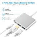 Cáp chuyển USB Type C to HDMI 4K + USB 3.0 + USB C. 