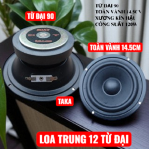 Loa trung-mid sony toàn vành 14.5cm từ đại 90 gân cao su béo cao cấp giá 1 chiếc