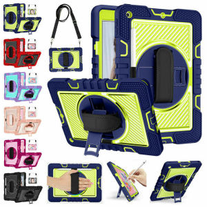 สำหรับ Xiaomi Redmi แผ่นเกราะ SE 4G 8.7นิ้ว2024 ° ทนทานสำหรับเด็กเคสกันกระแทกเคสไอแพดแบบตั้งได้ + สายรัด