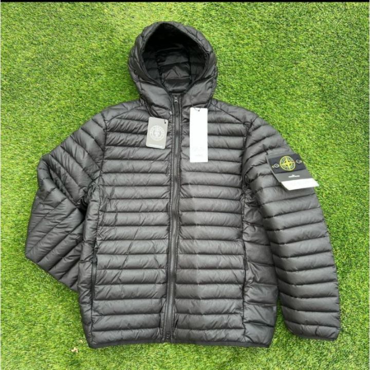 Jaket Puffer stone island full teg full barcode high quality