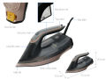 Bàn là, bàn ủi hơi nước Philips DST8041/80 3000W, hơi phun mạnh liên tục, mặt đế lướt êm, hơi phun thông minh - Bảo hành 2 năm. 