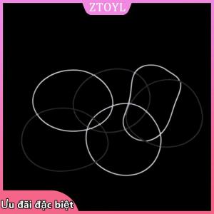 🎀ZTOYL✨ 10 cái ống kính NỬA KHUNG chống cháy nổ Silicone cuộn dây cao su vòng đệm dây chống áp lực silica gel cổ kính phụ kiện
