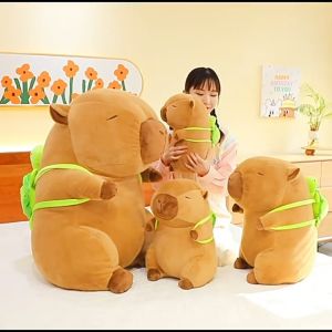 Series Capybara Plush Simulation Capibara Anime Fluffty Toy Cute Doll Stuffed Animals Soft Doll Plush Christmas Gifts