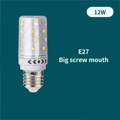 【24H Shipping】12W LED Bulbs E27 TriColor Corn Bulb Lights for Ceiling LED Lights AC 220V Bulb