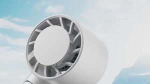 Portable Electric Fan Semiconductor Refrigeration Handheld Fan 4000mAh USB Rechargeable Cooling Fan Air Cooler Outdoor