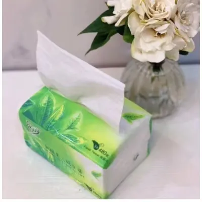 20 PCS COMBO ( 10 pcs Wipes + 10 pcs Tissue) 10 Packs 80 Sheets Baby Wipes and 10 packs 3-Ply Greenleaf Tissue