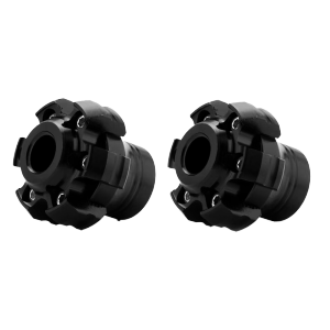 AXLE CAP FULL ALLOY FLOWER DESIGN. V5