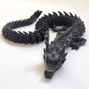 Rồng Đồ Chơi 3D Cầm Tay Rồng Lửa Đồ Chơi Cho Bé Phụ Kiện Trang Trí Nhà Cửa Văn Phòng Xe Hơi 30cm