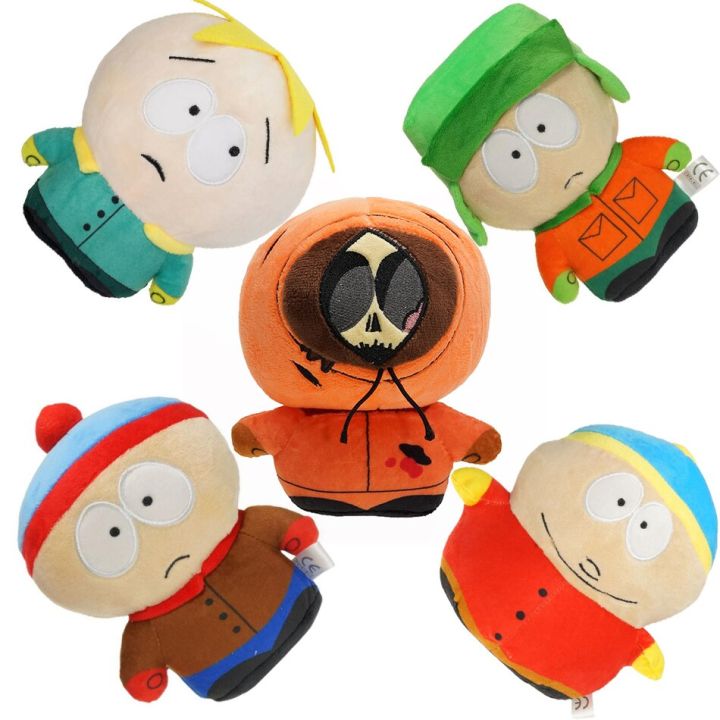 New 18cm SouthPark Plush Toys Cartoon Doll Stan Kyle Kenny Cartman ...