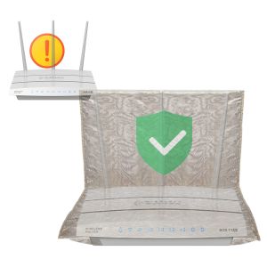 WiFi Router Cover Emf Protection Radiation Shielding WiFi Guard Faraday Cage for Router 35*40 CM