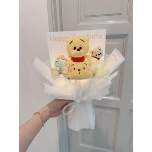 🇲🇾Ready Stock Winnie The Pooh/Capybara Graduation Bouquet