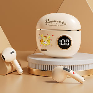 Sanrio Hello Kitty TWS Earbuds S190 Kuromi Bluetooth 5.4 Earphones Cinnamoroll Wireless Headset Sport Noise Reduction Game Headphone