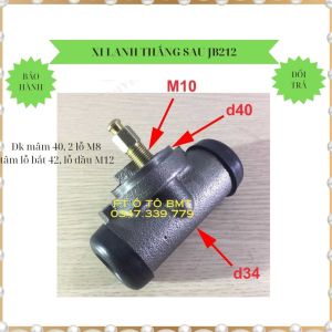 Bơm dầu bánh sau (heo thắng sau) xe Thaco 900kg 990kg. Mã SP BJ212 loại có xả gió