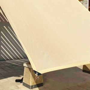 Beige Shade Net: Thickened Durable Protects Balcony Plants from Heat
