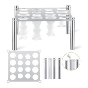 Sturdy Iron Stand Accessory for Chesses Molds Clear Chesses Pieces Organizers for Silicone Molds Hobbyists Daily Us