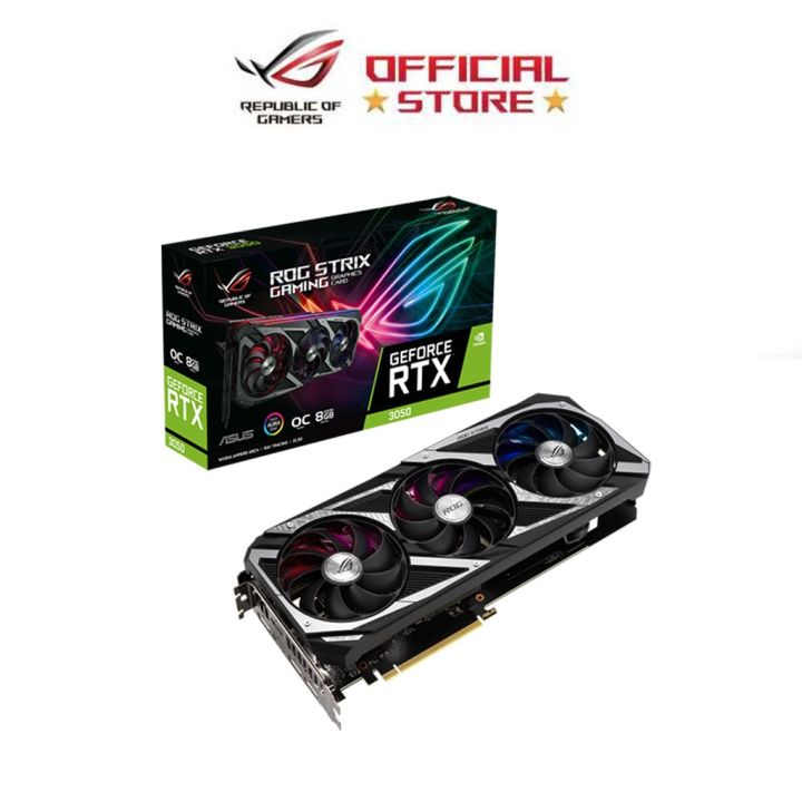 COD Asus ROGSTRIXRTX3050O8GGAMING NVIDIA GeForce RTX 3050 8GB GDDR6