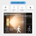 Motion Sensor Light Indoor,14 LED Closet, Motion Sensor LED Lights USB Dimmable, Under Cabinet Lights, Stick-On Anywhere Magnetic Night Light for Wardrobe Stairs Bedroom Hallway Kitchen 2PCS(Warm). 