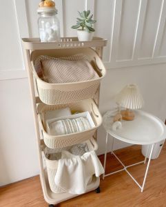 KERANJANG PAKAIAN LAUNDRY BASKET [OLYBOX]