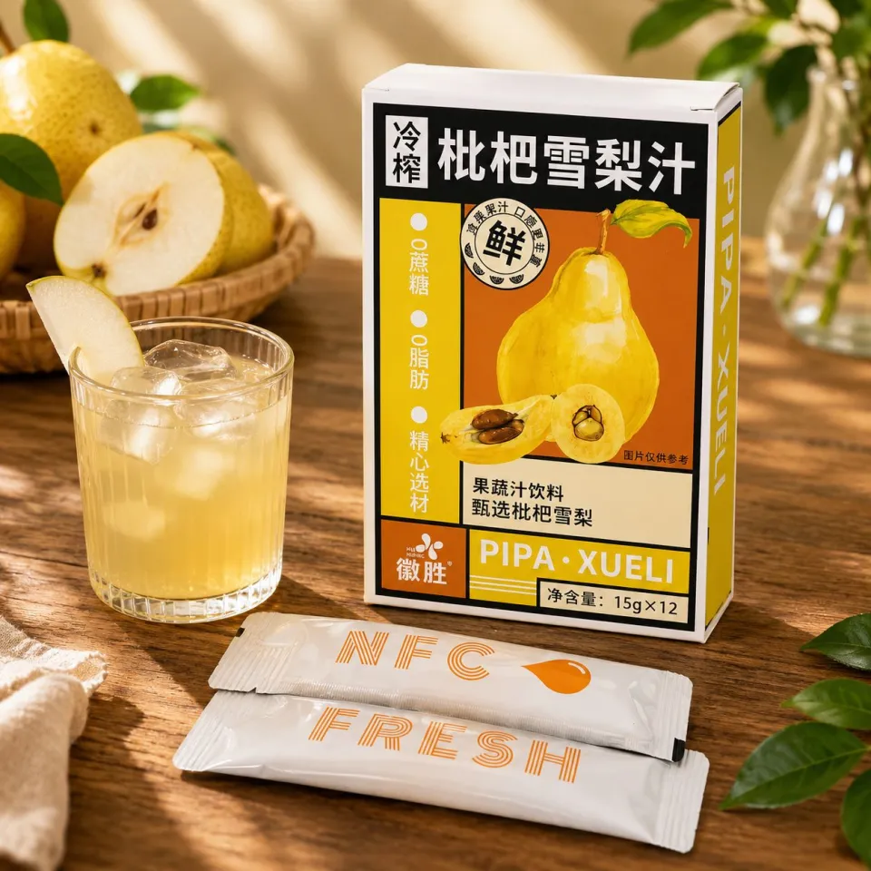 Loquat with Snow Pear Drink 15g 枇杷雪梨汁Buah Loquat dan Pir