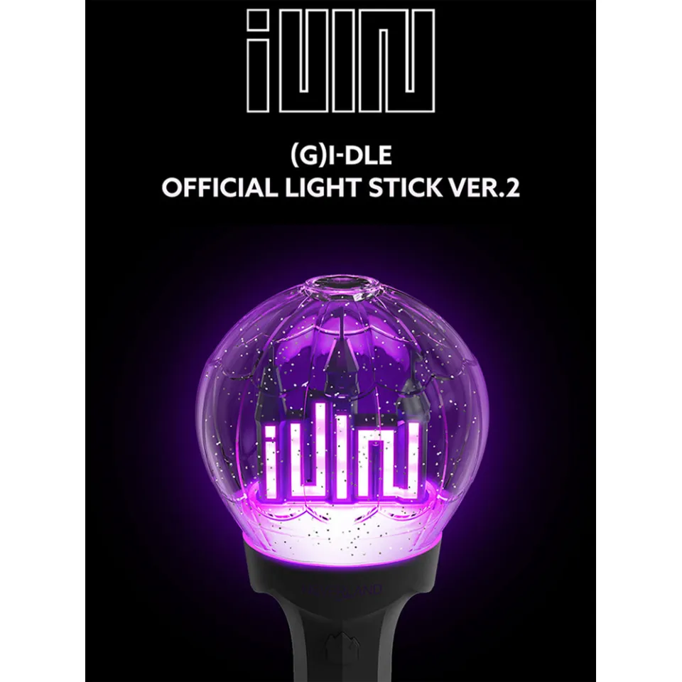 アイドル i-dle OFFICIAL LIGHT STICK Ver.2 G-IDLE - Official Light Stick ver.2 | Lazada Singapore
