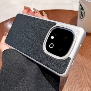 สำหรับ Vivo IQOO 13เคสหนังแข็งพียูเคสครอบโทรศัพท์