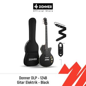 Donner DLP - 124B Gitar Elektrik - Black