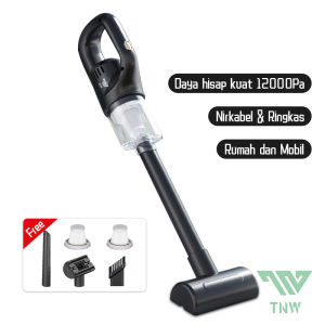 TNW Vacum Cleaner Penyedot Debu Mobil Kuat Dengan Daya 15000PA Portable Wireless Vacuum Cleaner Mini Penghisap Debu USB Rechargeable Vakum