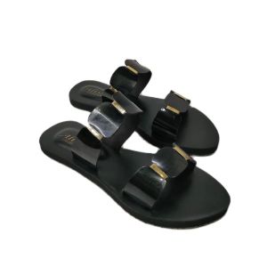 Alisa - Sandal Jepit Ban 2 kotak Karet Wanita - Sendal Teplek Wanita Terbaru