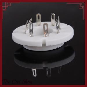 [The Cici Shop] Vintage amp diy 8pin b8s vacuum tube socket for fu50 gu-50 fu-15 5u8c