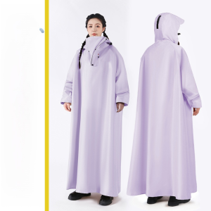 German Quality Raincoat Single Electric Battery Car Men and Women Adult Wear Long Full Body Anti-Rainstorm Integrated Raincoat电动车雨衣全身一体式