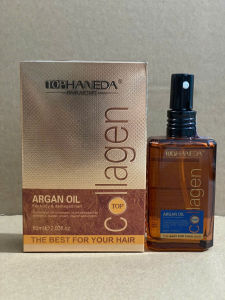 Tinh Dầu Dưỡng Tóc Haneda Collagen Argan Oil 60ML