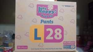 1 DUS Baby Happy Pants Popok Bayi Celana ISI 4 BAG