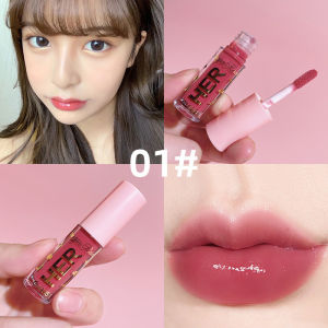 🔥Best Gift🔥Liptint with lip gloss original Dudu Jelly Glazed Mirror Water Lip Glaze 4 Color Liptint Long Lasting Waterproof Lip Tint Plumping Lip Gloss Liquid Lipstick Jelly Lip Gloss Lipstick