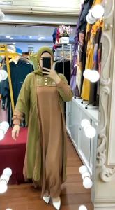 gamis abaya huraira by miss jasmine