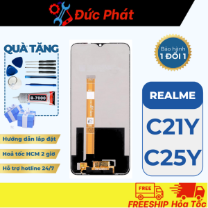 Màn Hình THAY THẾ REALME C21Y / C25Y (Tặng kèm Keo Dán & Bộ Sửa)