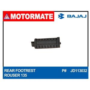BAJAJ GENUINE PARTS Rear Footrest Rouser 135 Part No. JD113032